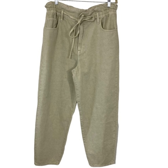 7 FOR ALL MANKIND HIGH WAISTED  DENIM PANTS, SIZE 31 - Picture 1 of 6